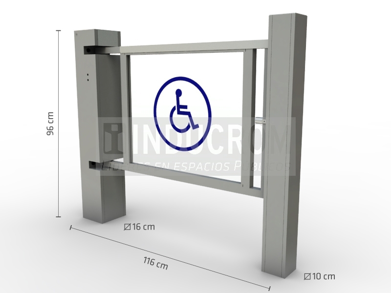 Puerta para Personas con Discapacidad Bidireccional