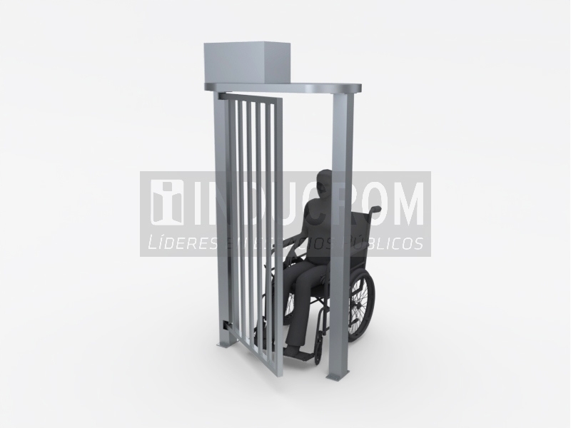 Puerta Para Discapacitados Alta Bidireccional Manual