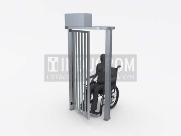 PUERTA PARA DISCAPACITADOS ELECTRONICA ALTA MANUAL