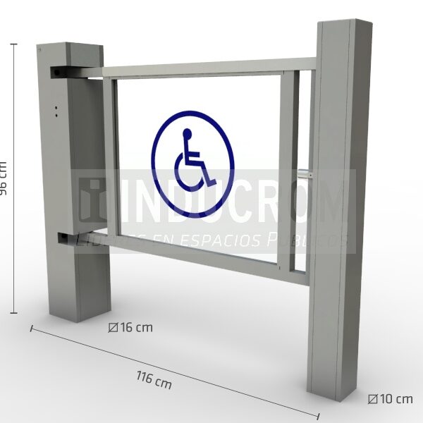 Puerta para Personas con Discapacidad Unidireccional