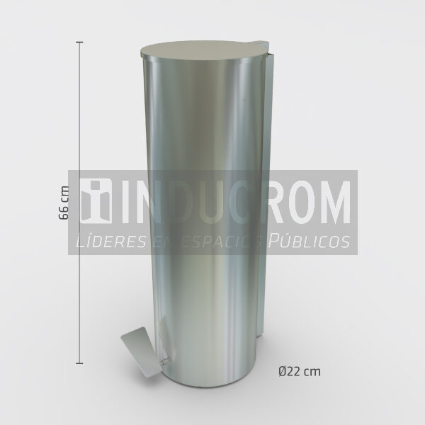 Basurero Tapa Pedal Bielefeld