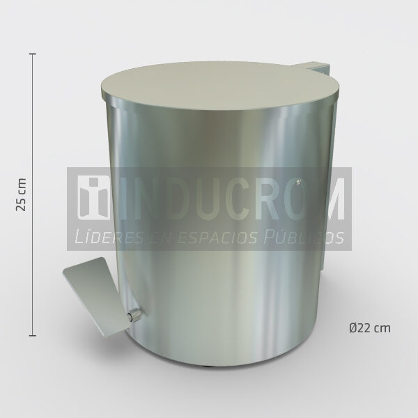 Basurero Tapa Pedal Dortmund