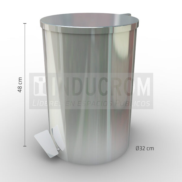 Basurero Tapa Pedal Dresden