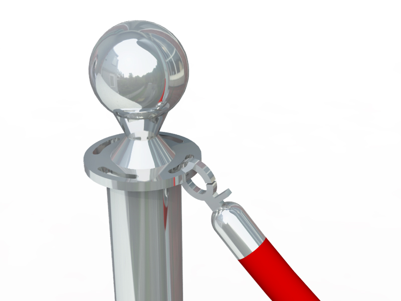 Separador de fila Emperador de Acero Inoxidable